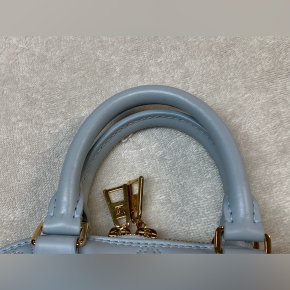 Louis Vuitton Alma BB Bubblegram Leather Ice Blue Glacier Bag - Picture 8 of 16